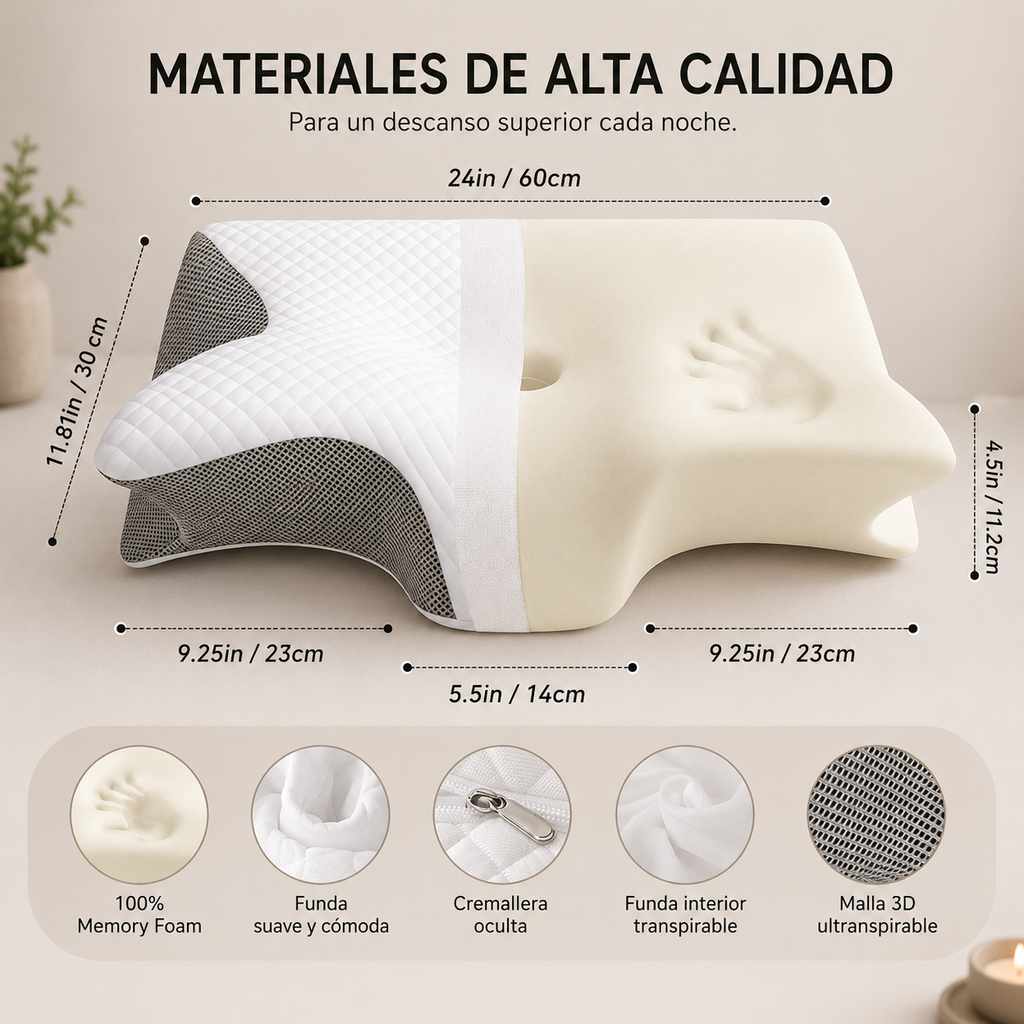 Almohada Cervical Ergonómica JOAVÉ™