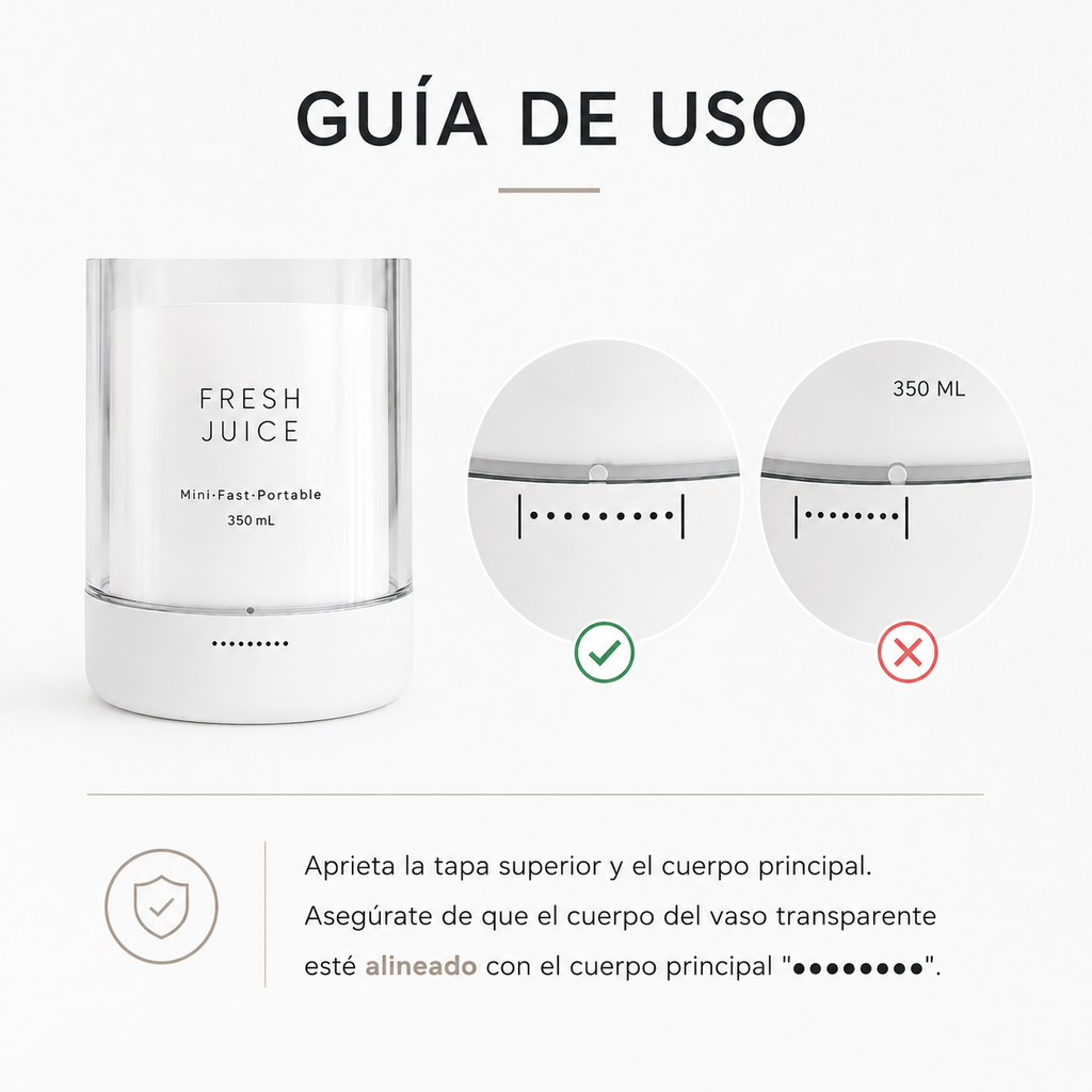 NutriGo™ | Batidora Portátil Recargable